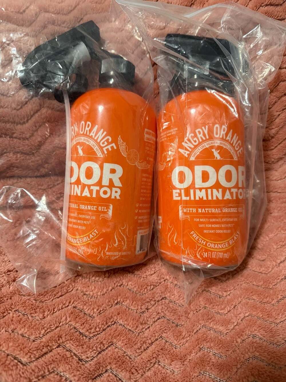 Angry Orange Pet Odor Eliminator Spray  24 fl oz - 2 Pack